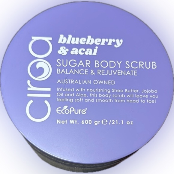 🫐CIROA🫐Blueberry & Açaí Sugar Body Scrub/21.1oz/NIP - Picture 1 of 5